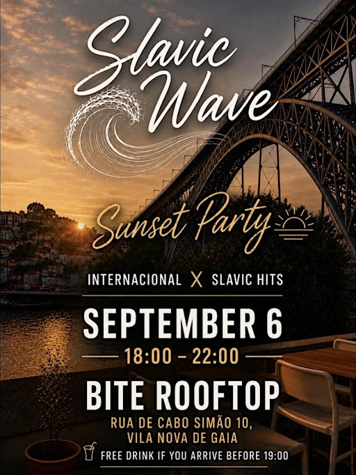Slavic Wave Sunset