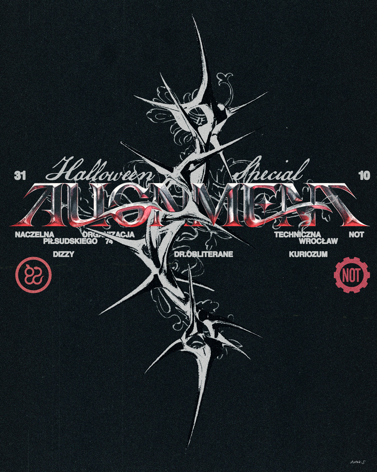 Ciało live: Halloween Special with Alignment at NOT