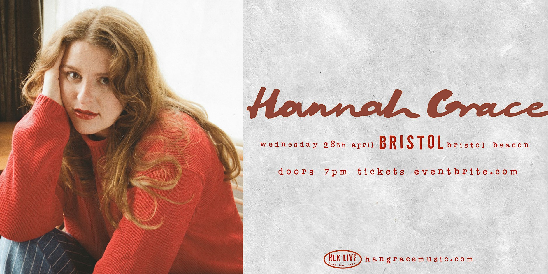 Hannah Grace | Bristol Show