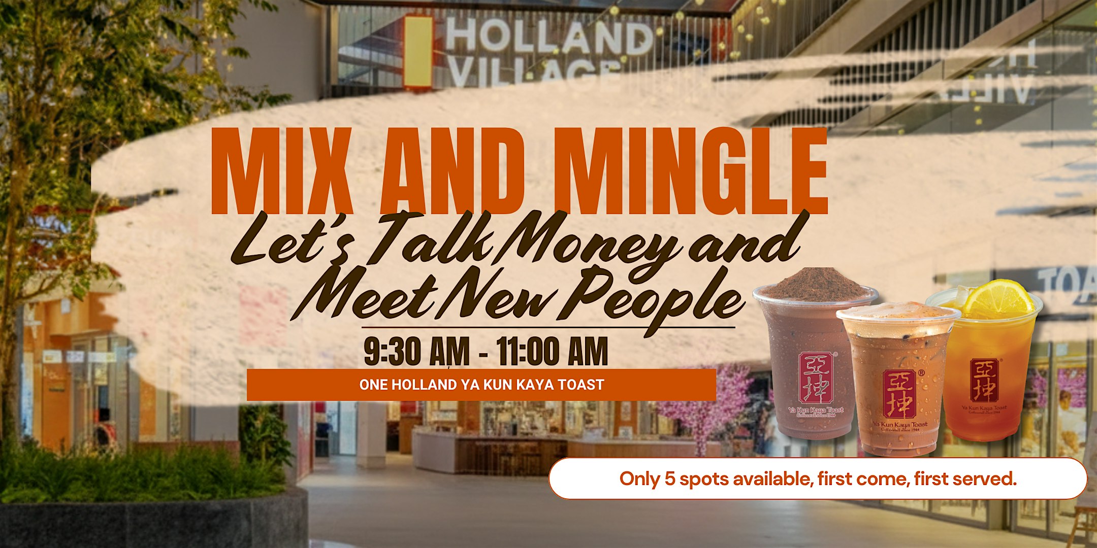 Mix & Mingle: Let’s Talk Money & Meet New People! ☕