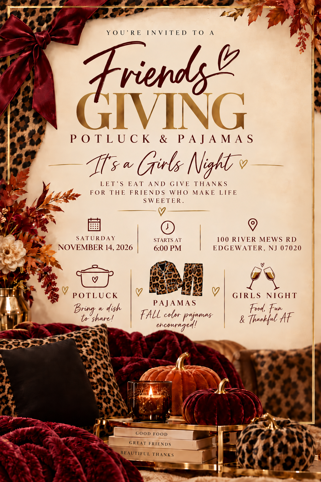 Friendsgiving: Girls Night
