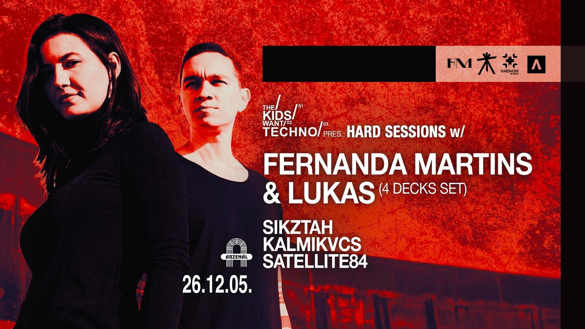 TKWT pres. Hard Sessions | Fernanda Martins & Lukas