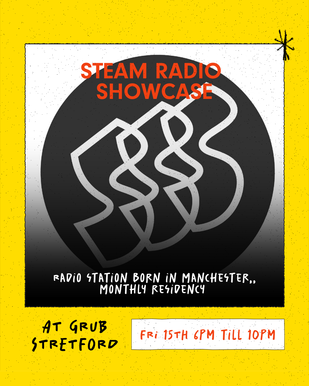 GRUB Stretford: Steam Radio Showcase