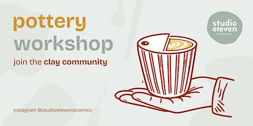 Pottery Workshop- Handbuild a Ceramic Travel Cup