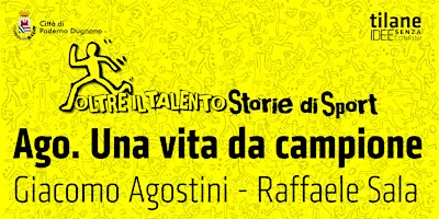 Incontro con Giacomo Agostini // Oltre il talento. Storie di sport