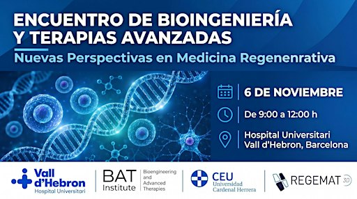 Encuentro de Bioingeniería y Terapias Avanzadas