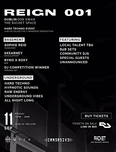REIGN 001: MYTH x IMMERSIV3