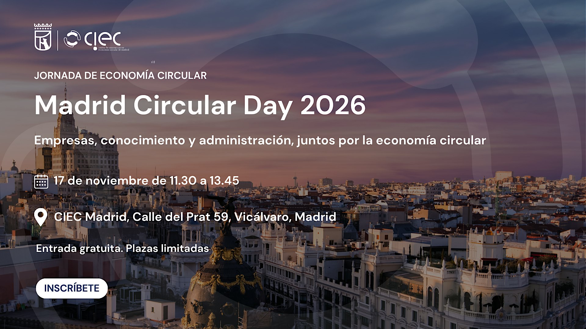 Madrid Circular Day en CIEC Madrid