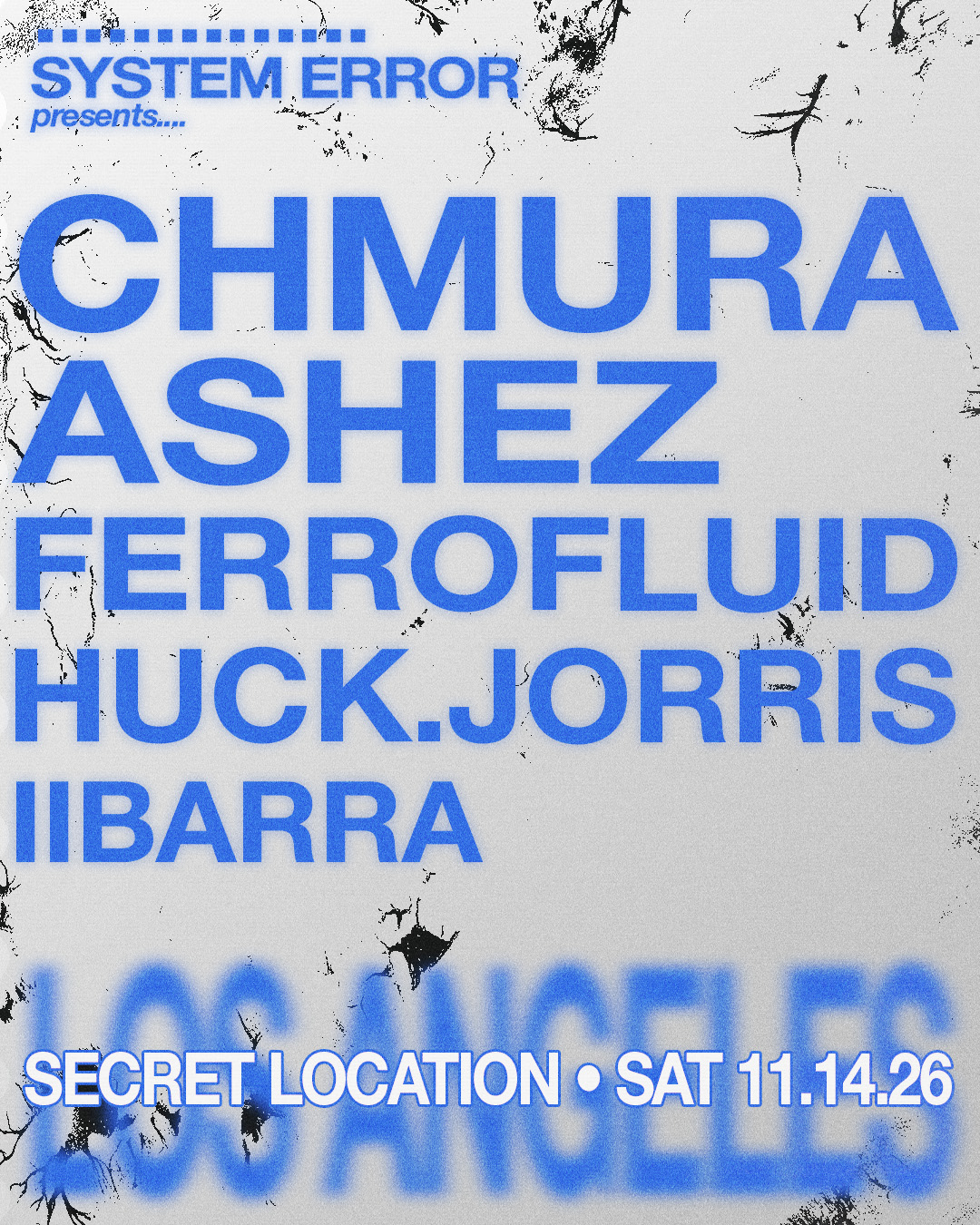 SYSTEM ERROR: CHMURA + ASHEZ
