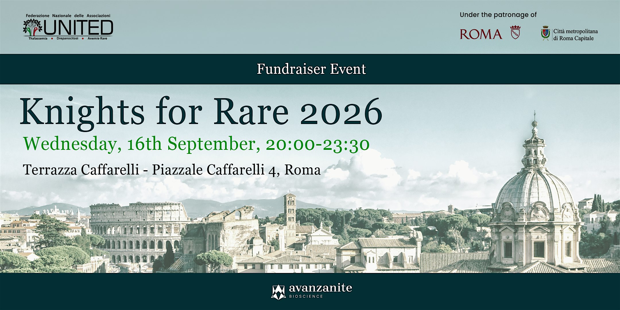 Knights for Rare 2026 : Fundraiser for UNITED