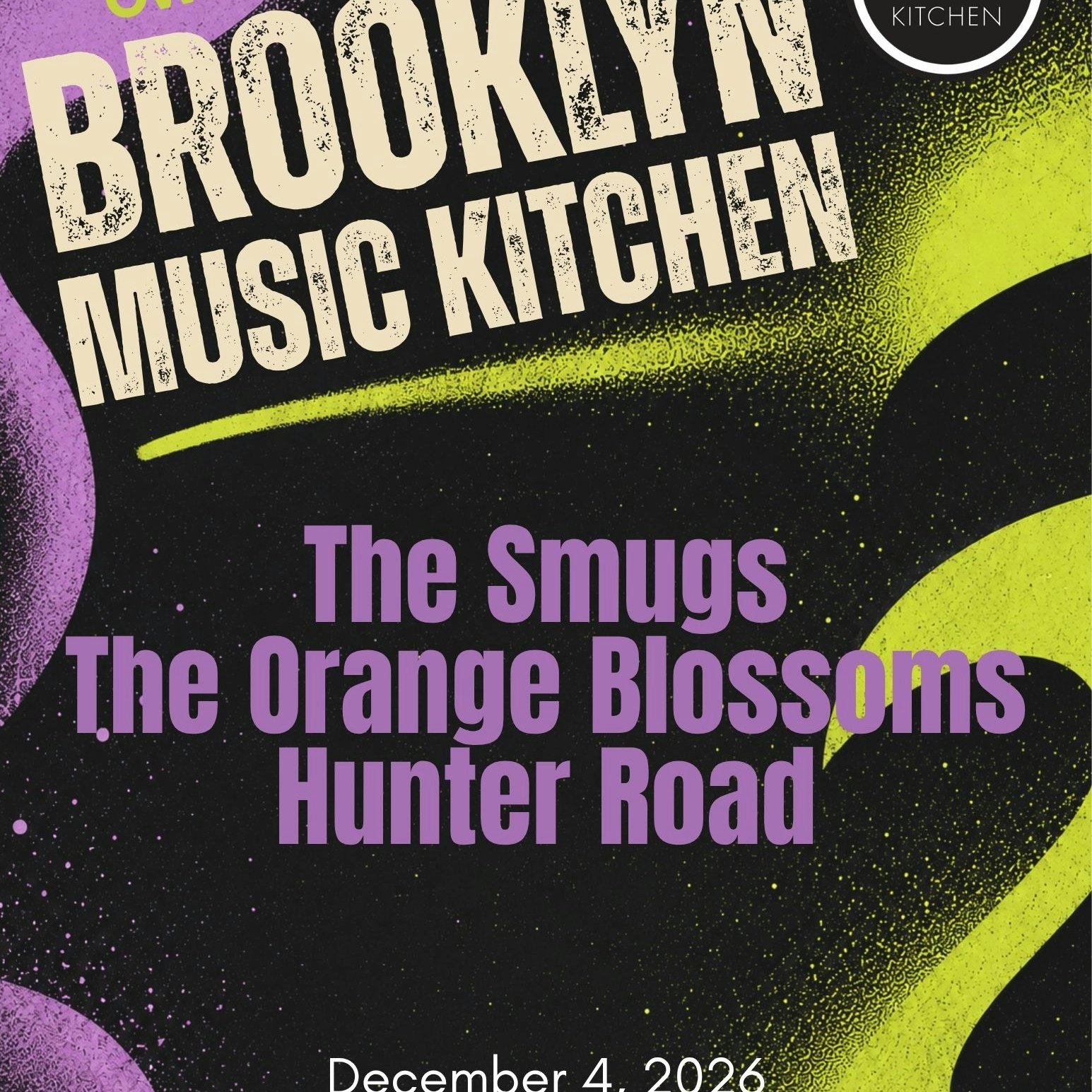 The Orange Blossoms, The Smugs, Hunter Road + MORE!
