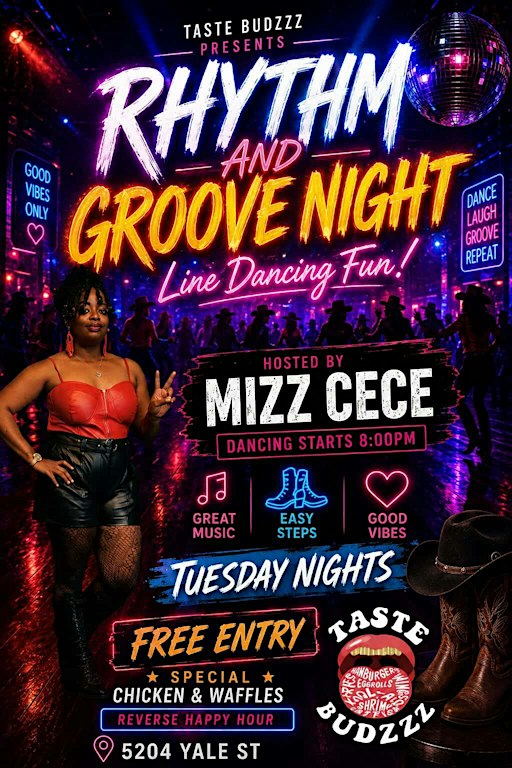 WE ❤️ 2 LINE DANCE: RHYTHM AND GROOVE CLASSES