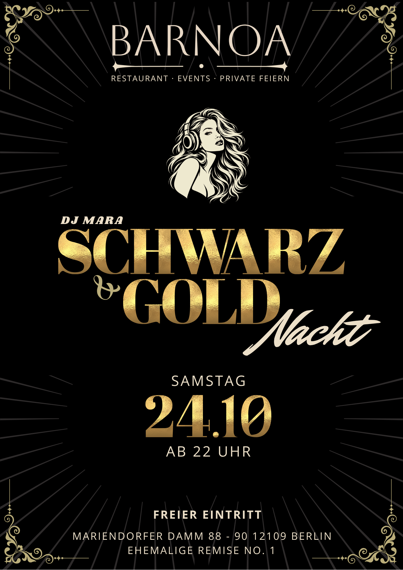 Schwarz&Gold Nacht