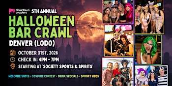 Halloween Bar Crawl 10/31 - DENVER (LoDo)
