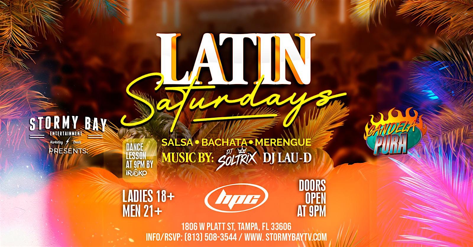 Latin Night Satudays at Hyde Park Cafe