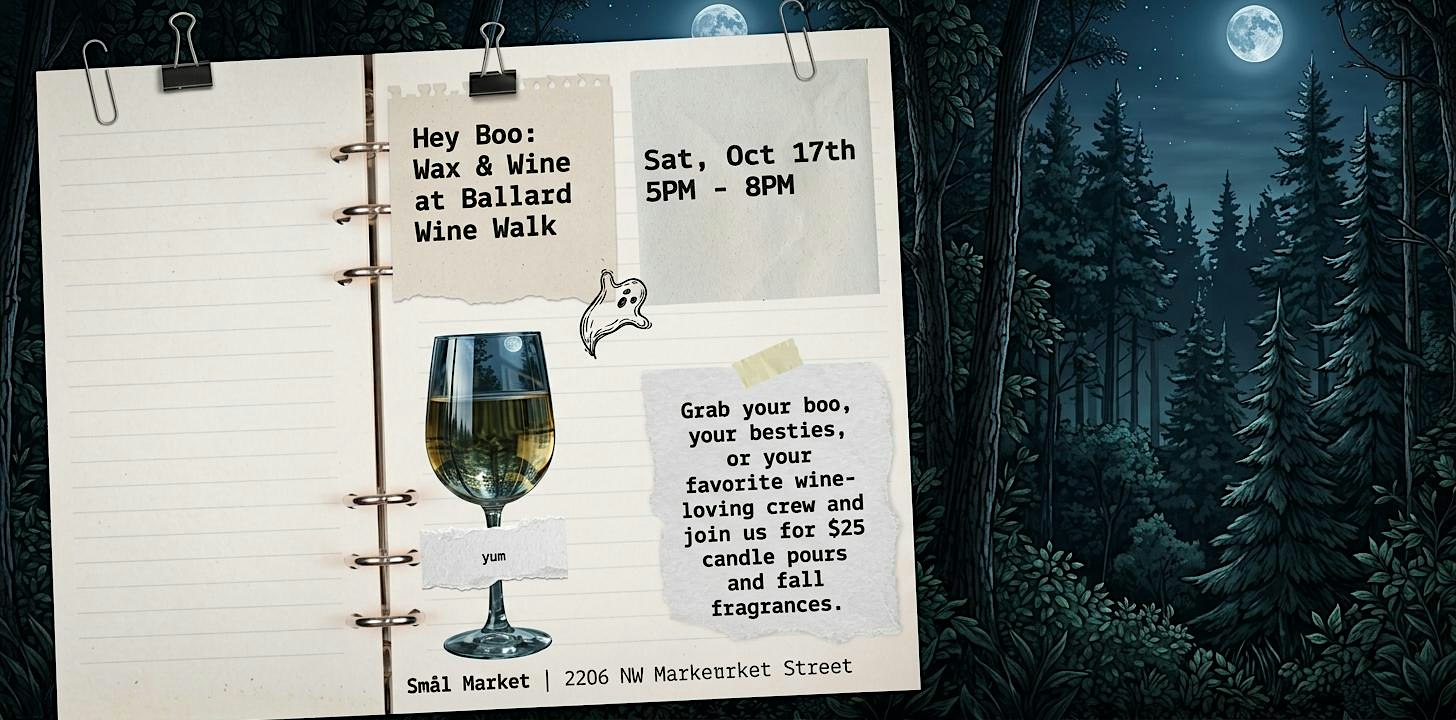Hey Boo: Wax & Wine
