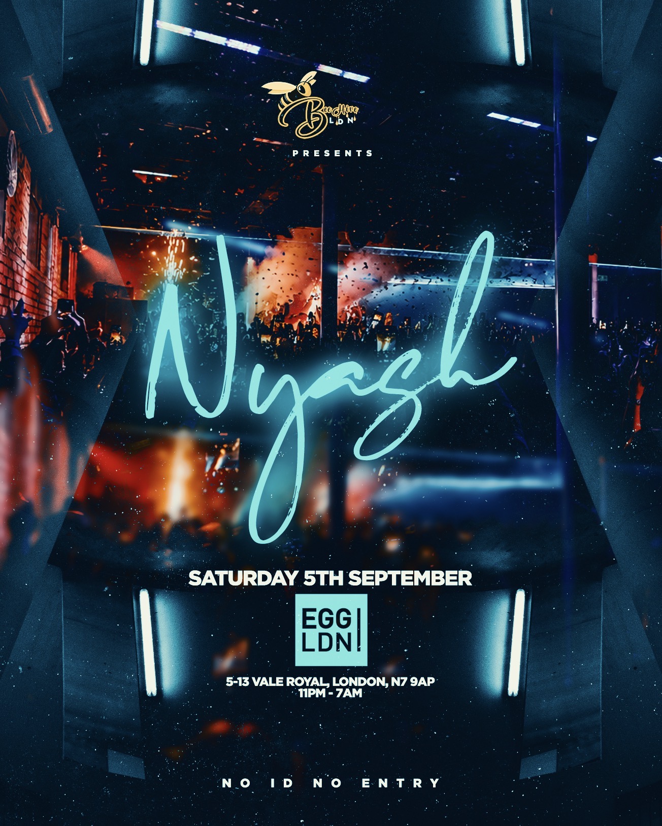 Beehive Ldn presents: Nyash Tribal, Afro, ama & Deep House