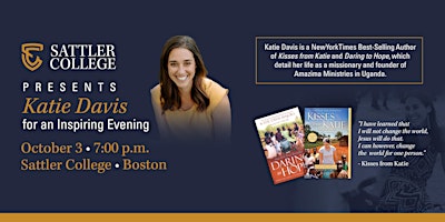 An Inspiring Evening with Katie Davis-Majors