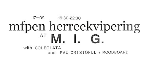 mfpen at M.I.G.