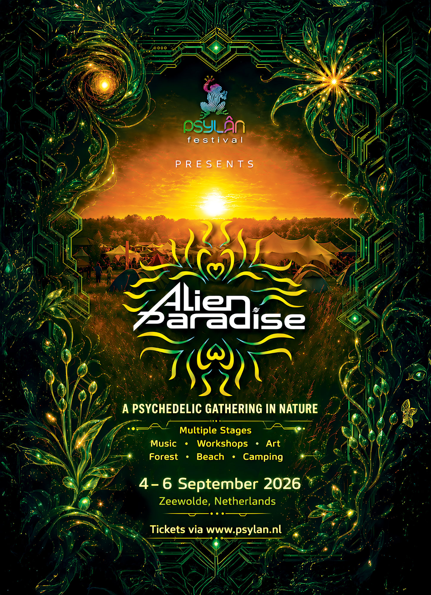 PSYLÂN 2026 · Alien Paradise