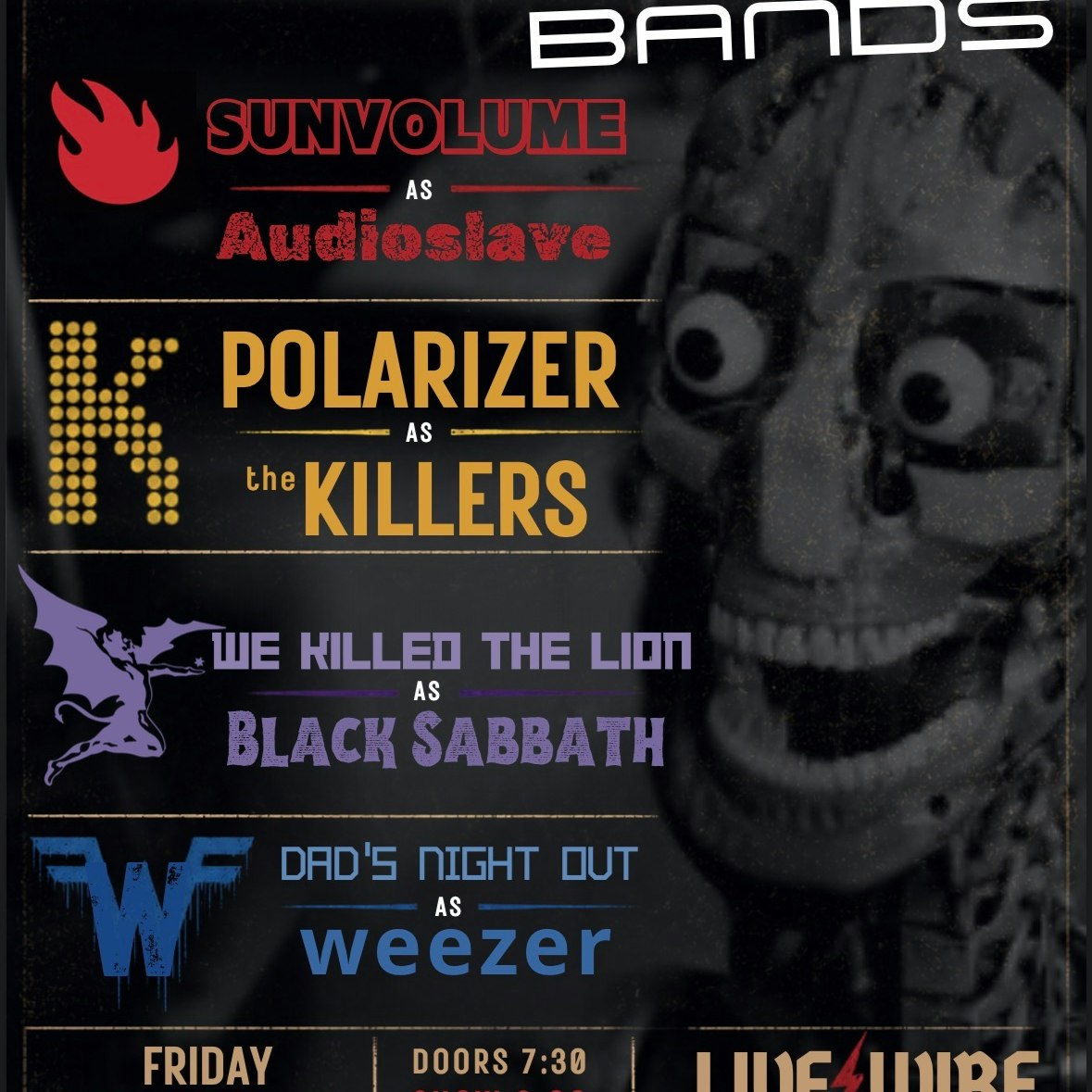 Bands Being Bands!