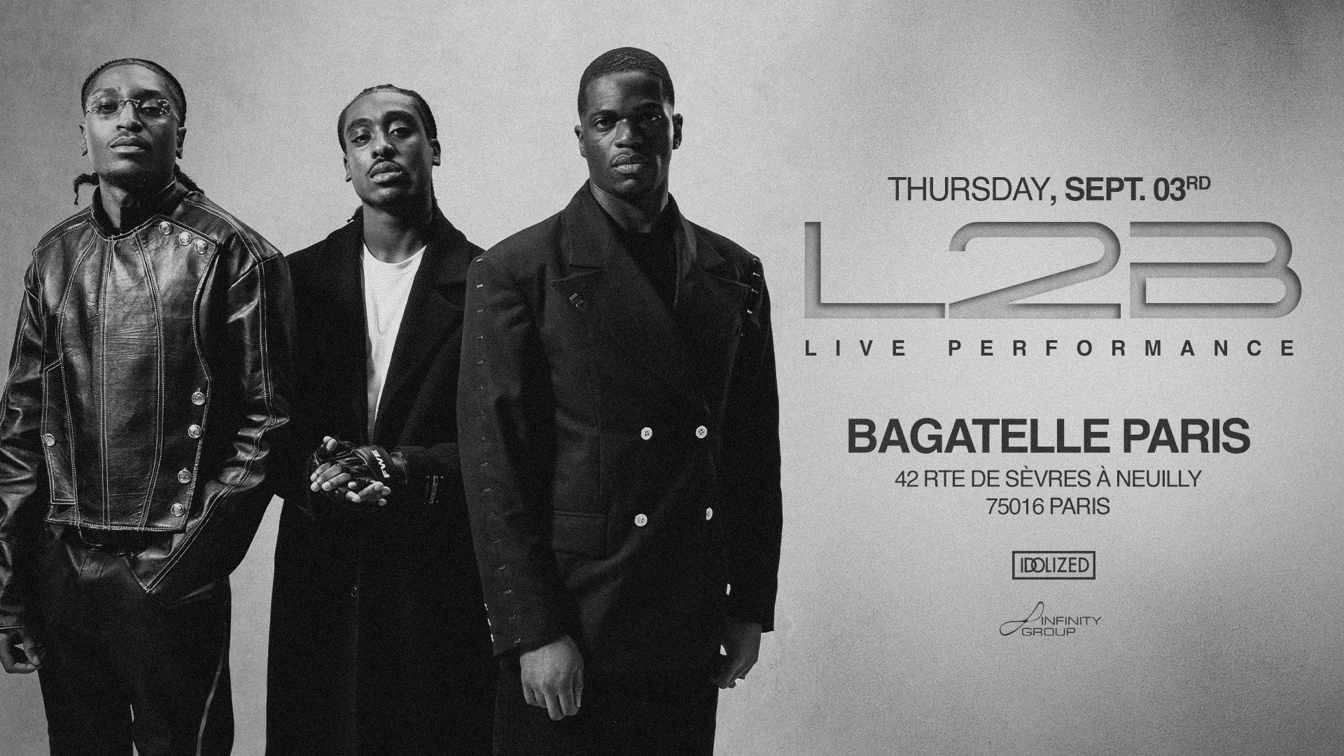Jeudi 03 Septembre - L2b Live Performance - Bagatelle
