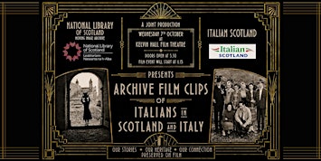 Archive Film Clips of Italians in Scotland and Italy