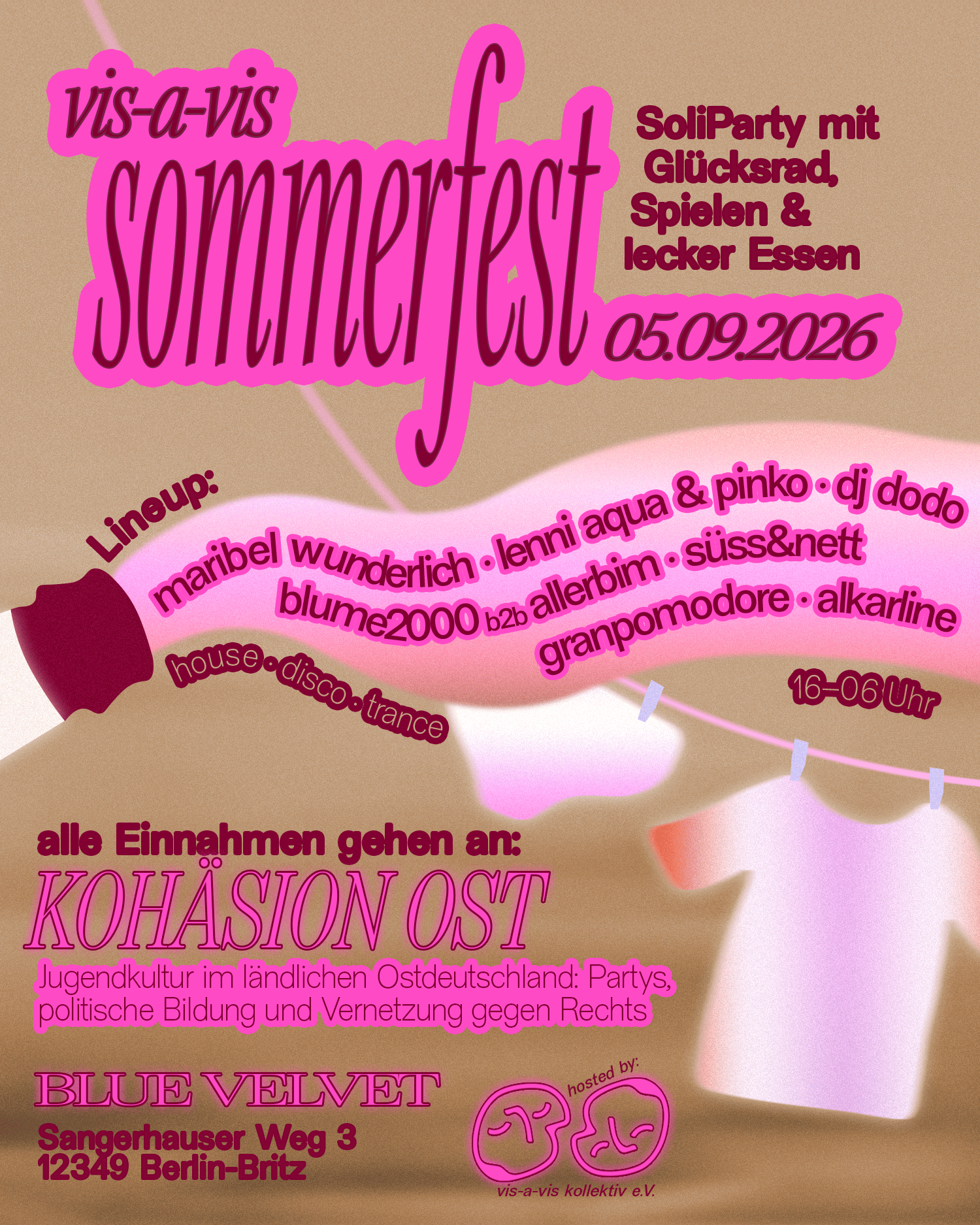 vis-a-vis Sommerfest Open Air (SoliParty für Kohäsion Ost e.V.)