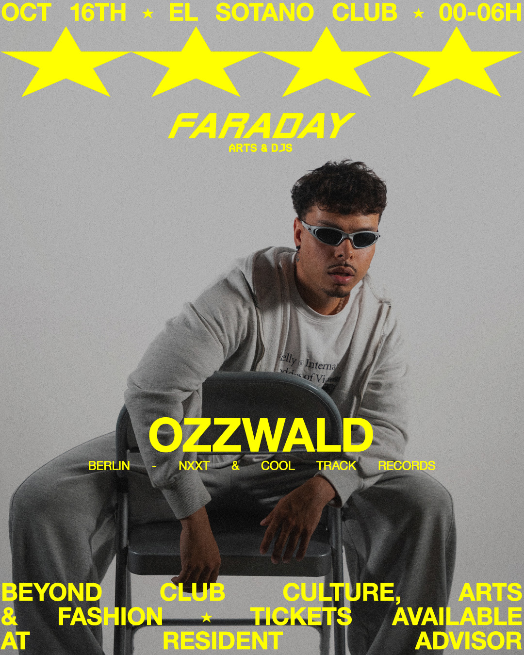 FARADAY: Ozzwald, Mamba Nera, Serrato, Open Decks