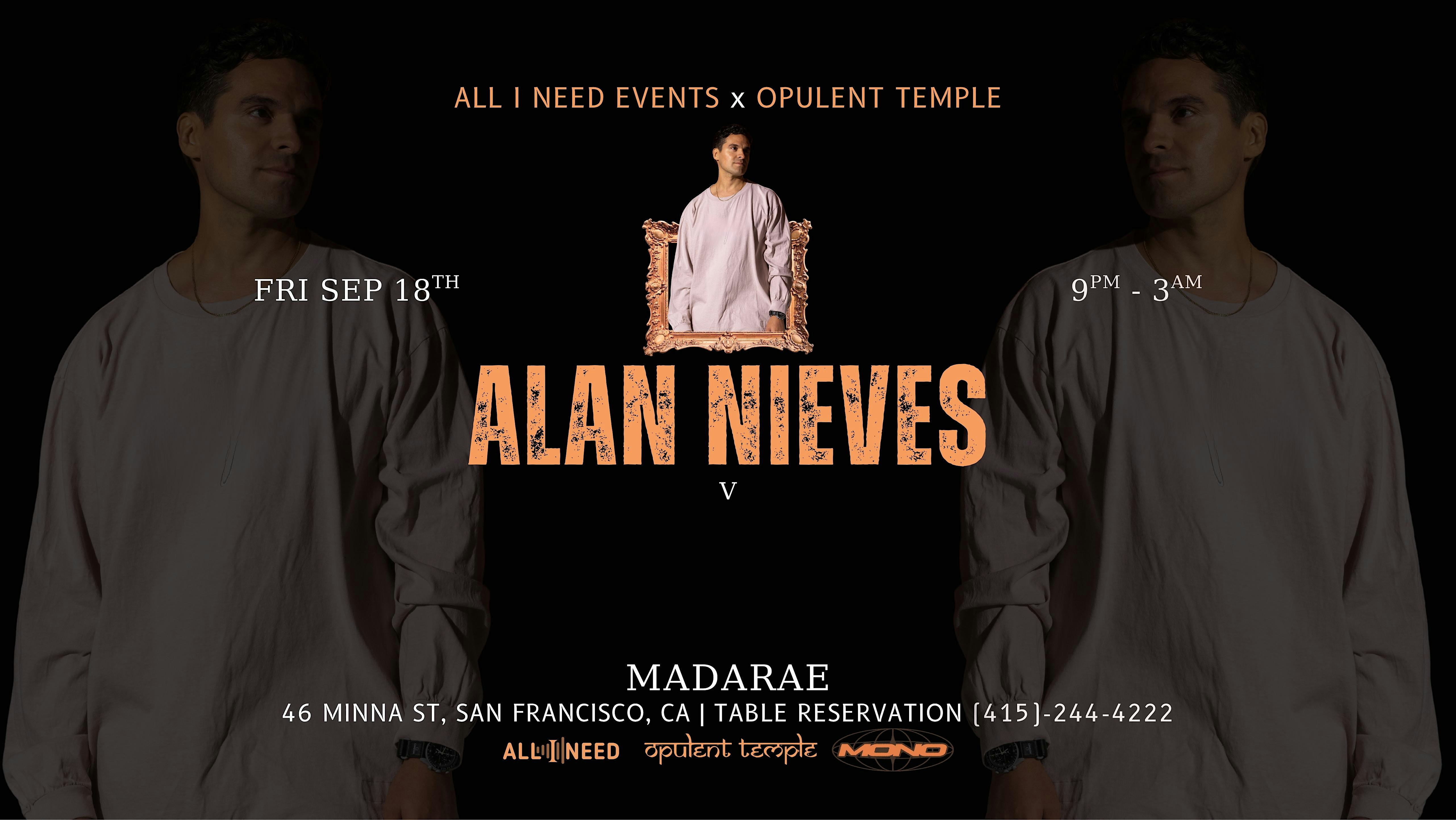 DUST OFF - Beatport #1 ALAN NIEVES [NYC] - OPULENT TEMPLE & ALL I NEED