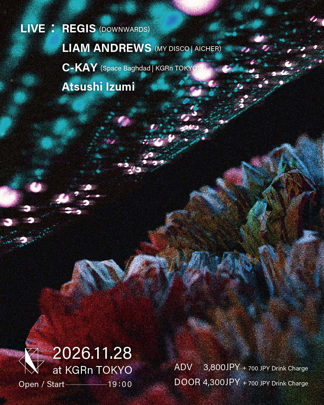 Regis / LIAM ANDREWS / C-KAY / Atsushi Izumi 