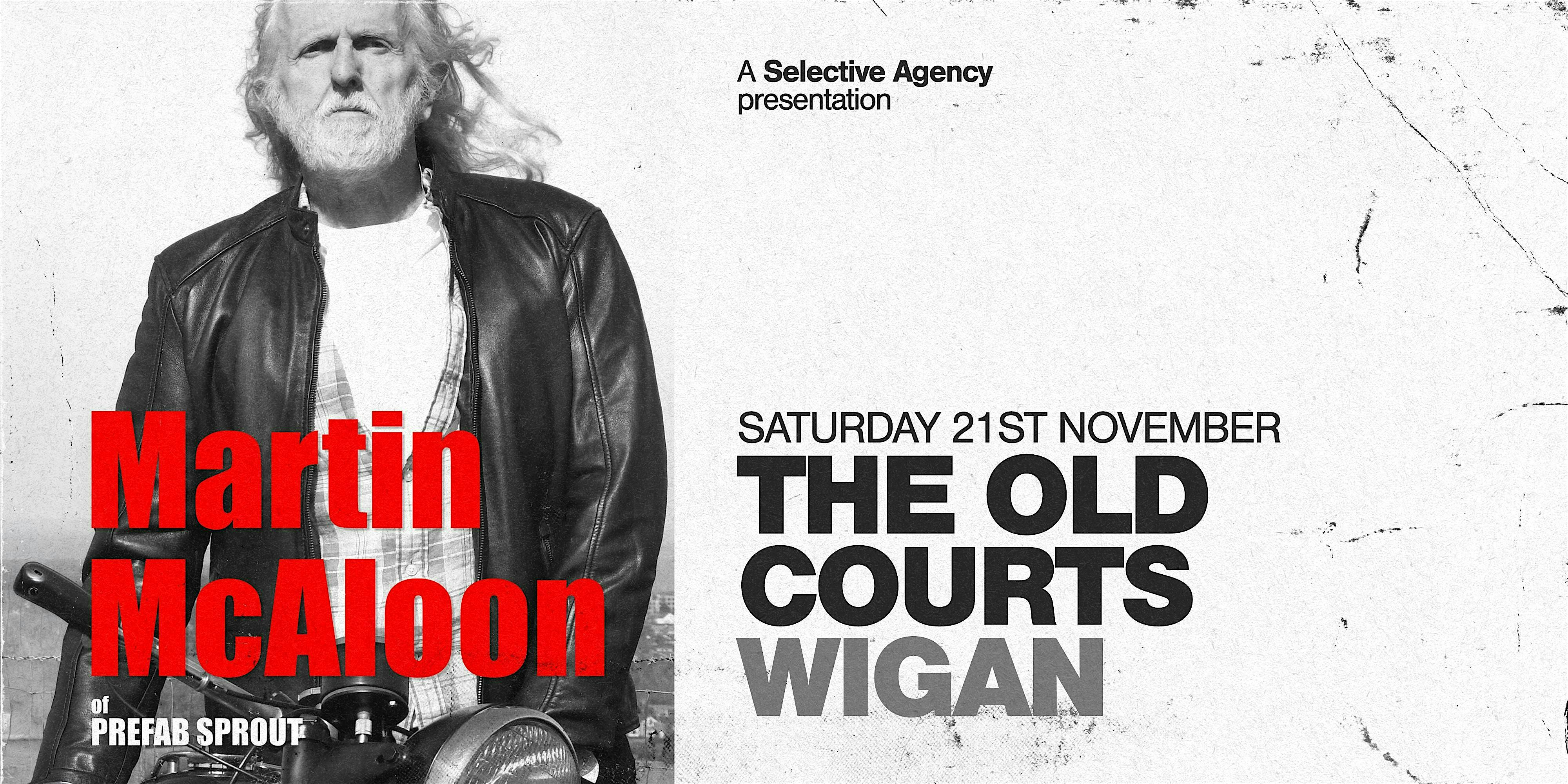 MARTIN McALOON from PREFAB SPROUT Performs Steve McQueen - A Slight Return