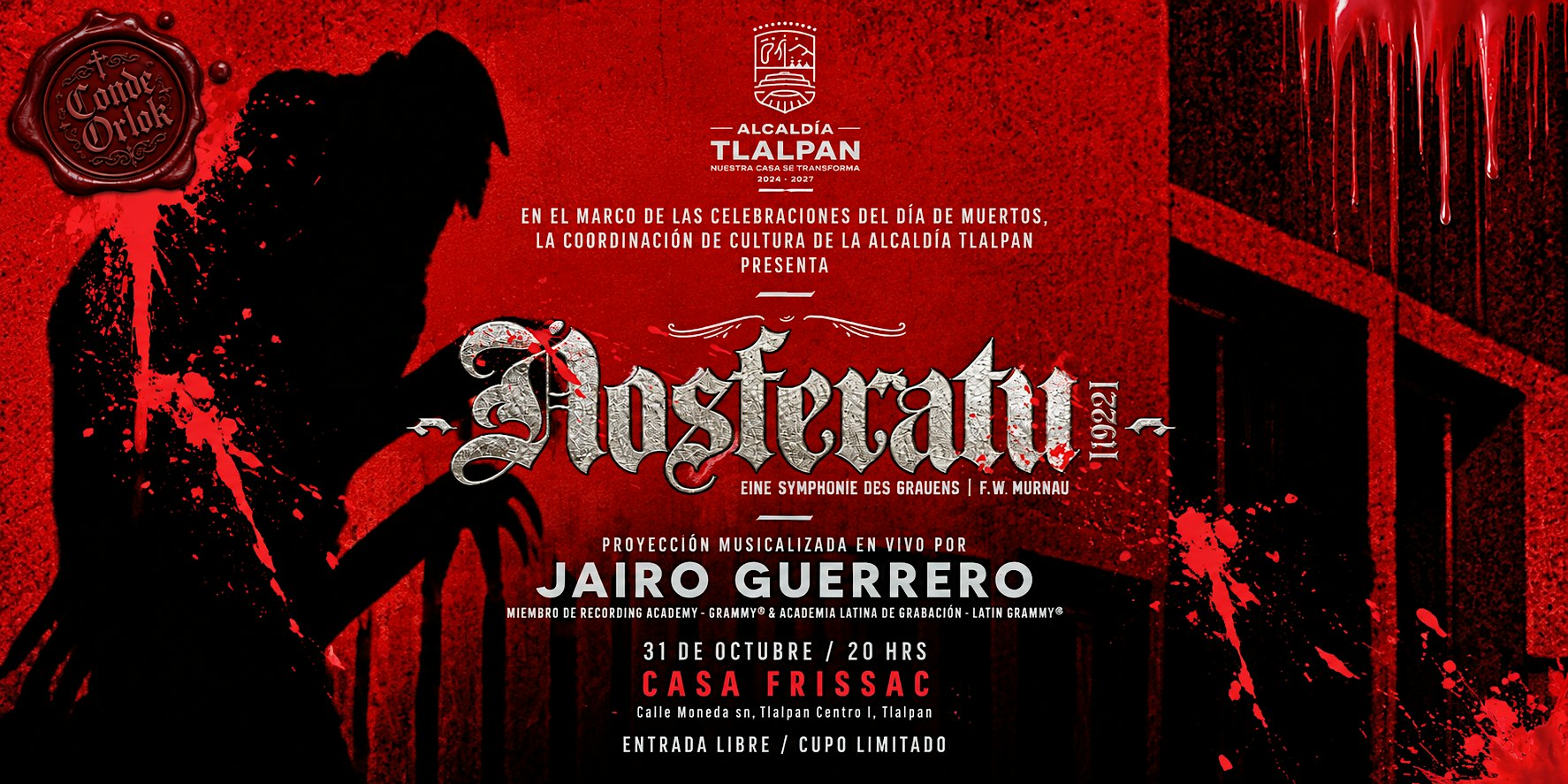 NOSFERATU (1922) | El clásico del terror musicalizado en vivo