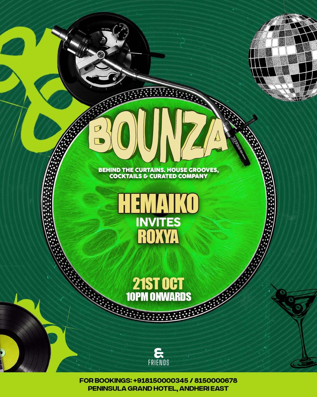 HEMAIKO & HOMIES present BOUNZA