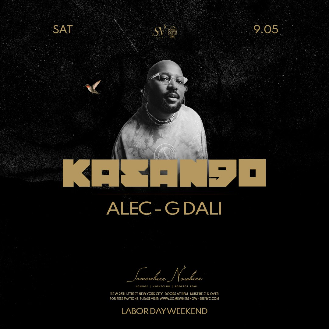 Kasango (plus special guest) | Labor Day Weekend