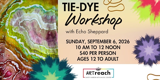 Tie Dye Workshop: Geode Method