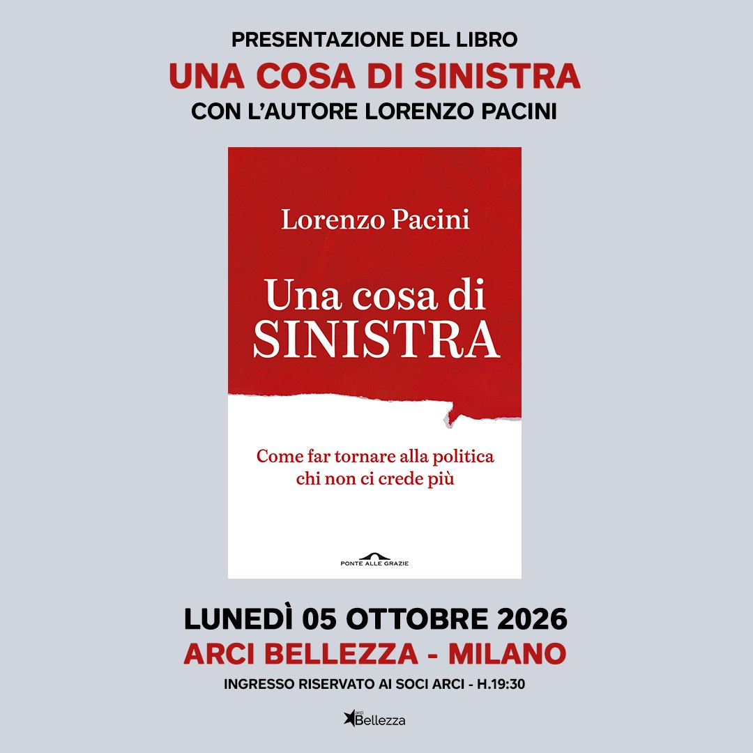 Lorenzo Pacini _ "Una Cosa di Sinistra"