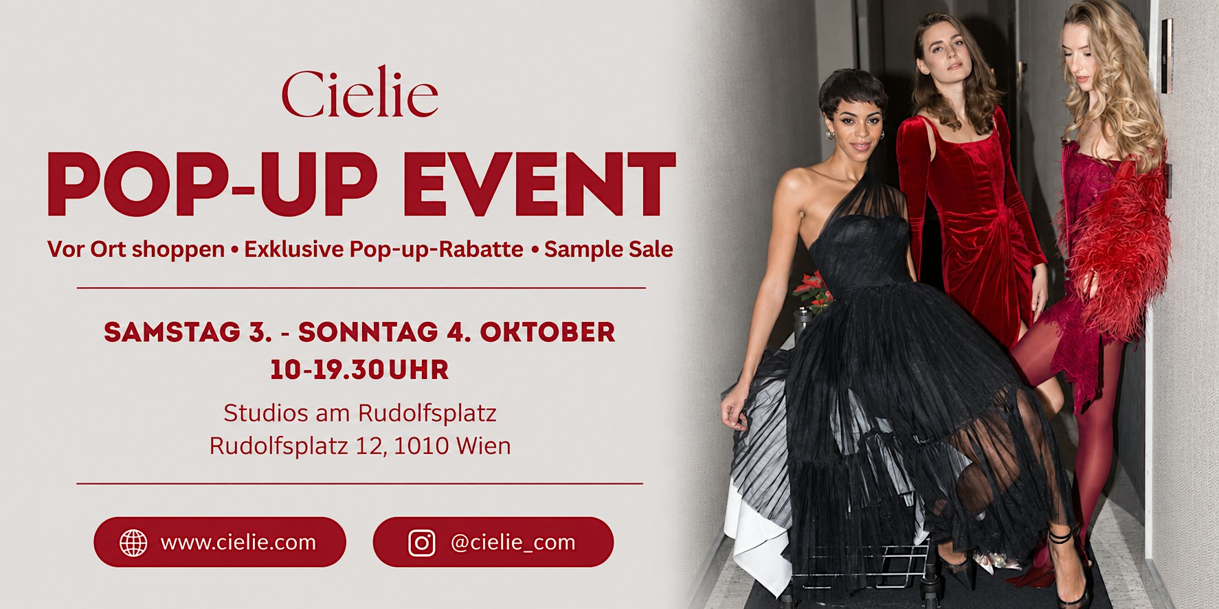 Cielie - Fashion Pop-up & Sample Sale Vienna