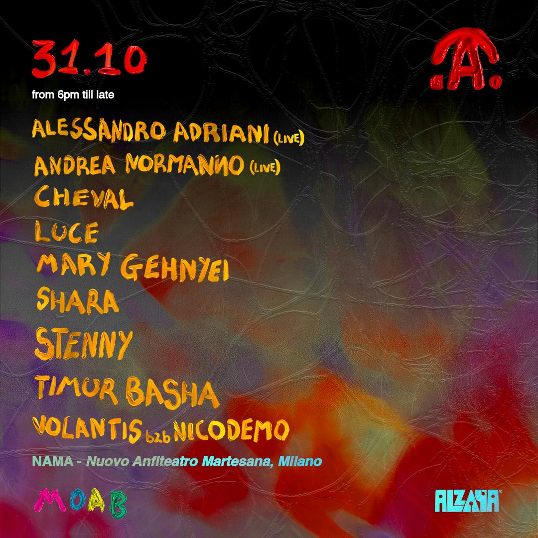 Halloween's Night at NAMA  MOAB & Alzaya | 3 stages from 6PM