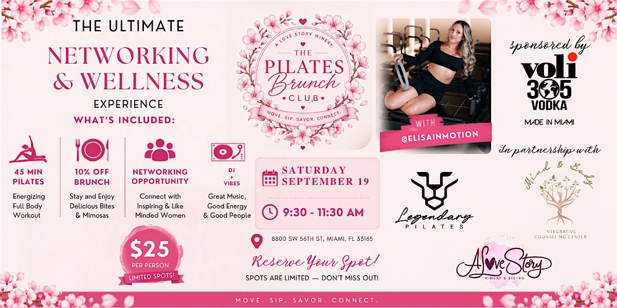 The Pilates Brunch Club-September