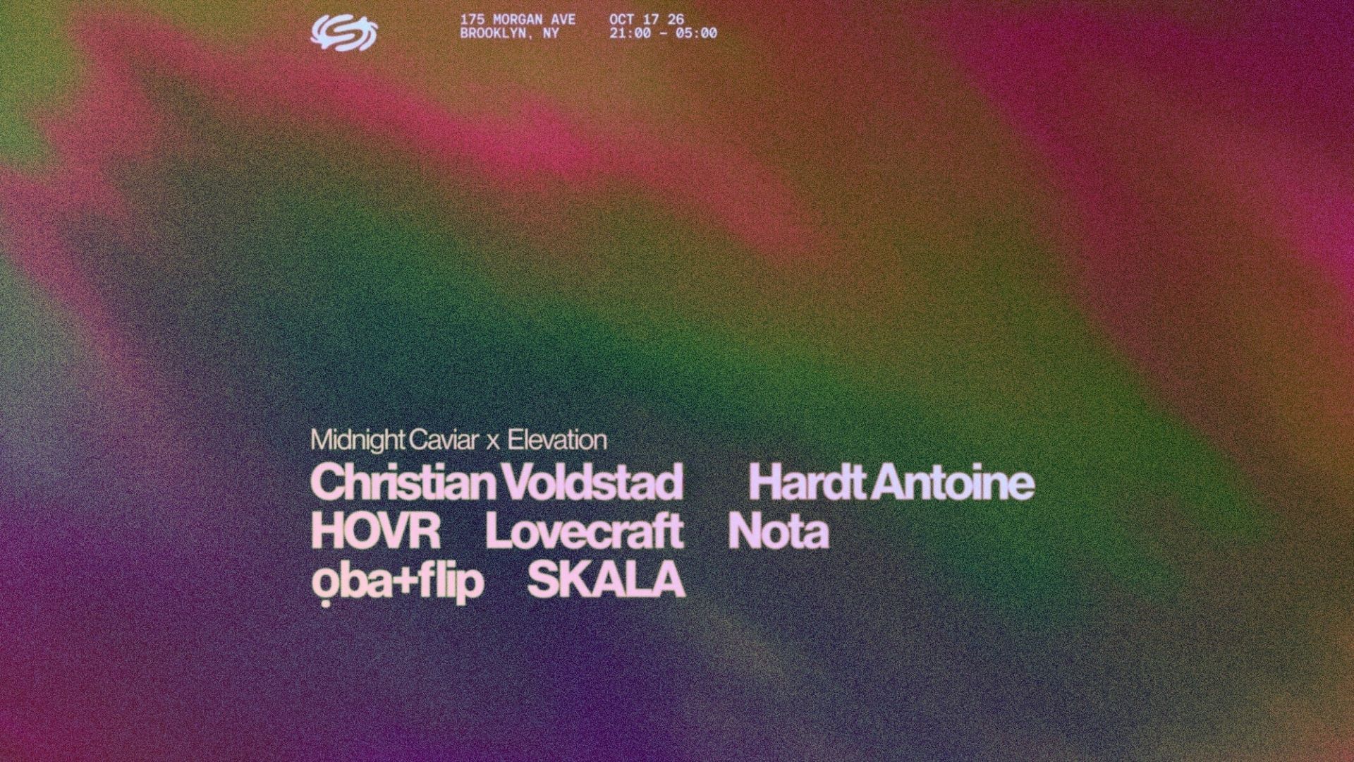 Midnight Caviar x Elevation present Hardt Antoine, SKALA 