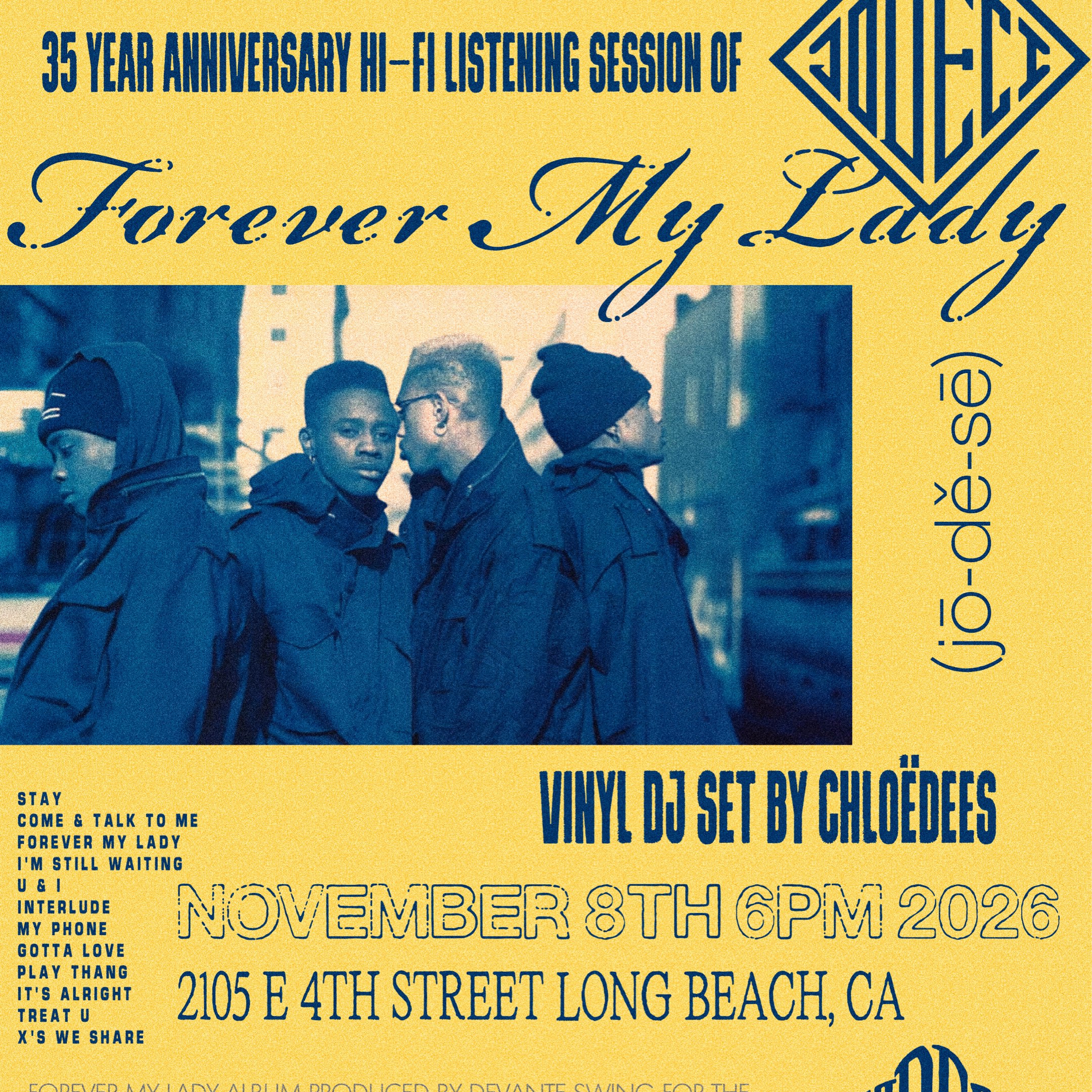 A Listening Session of Forever My Lady by Jodeci