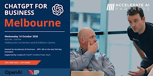 ChatGPT for Business: A Full-Day Hands-On Intensive (Melbourne)