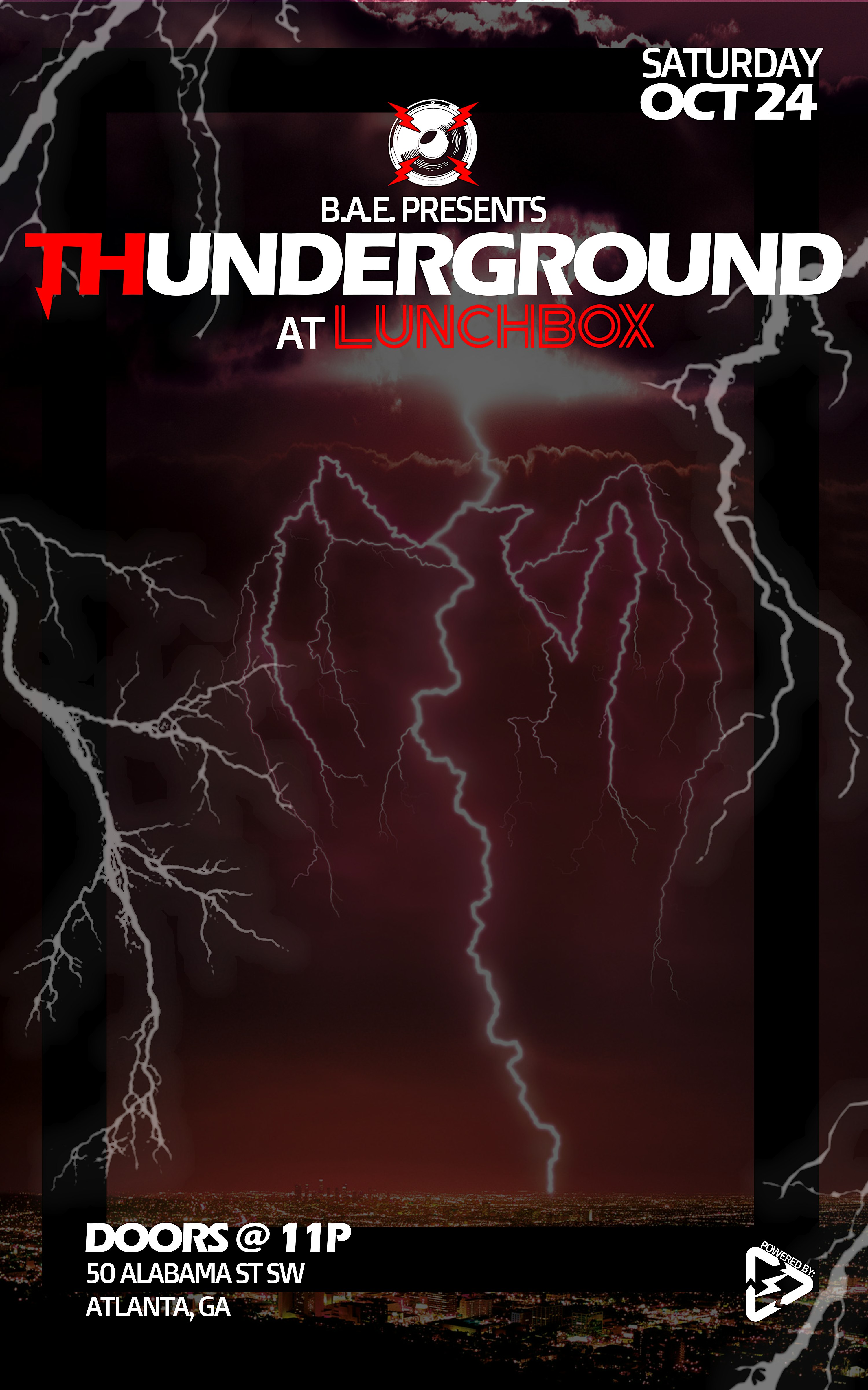 THUNDERGROUND at LUNCHBOX