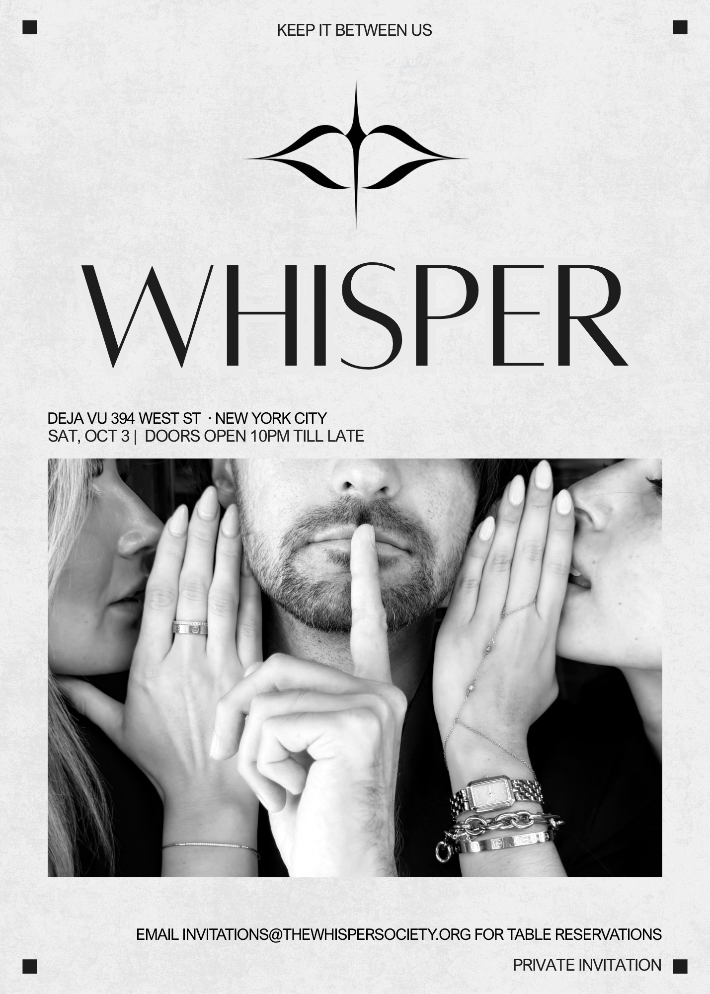 WHISPER Launch Party