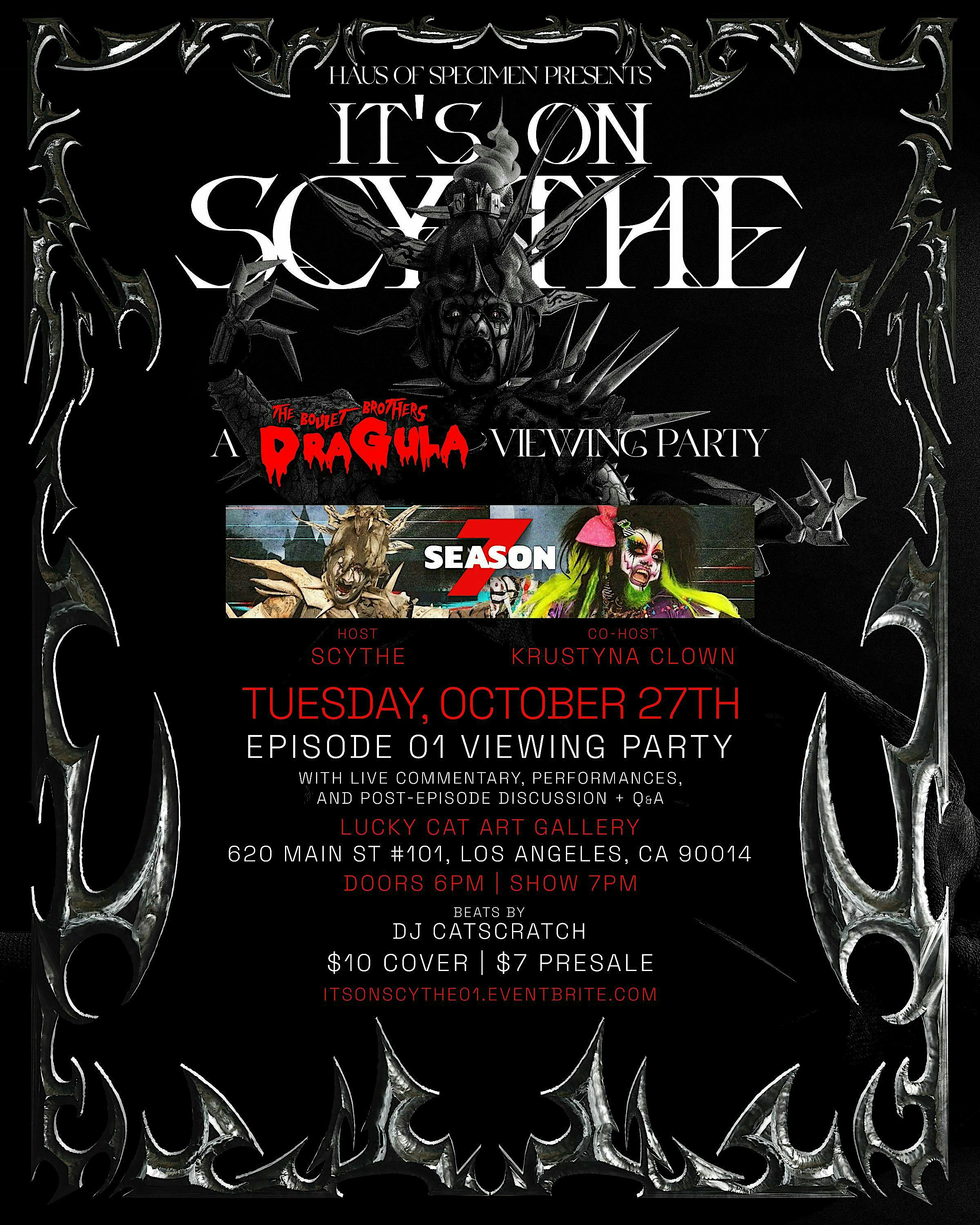 It’s On Scythe: Dragula Viewing Party (Episode 1)