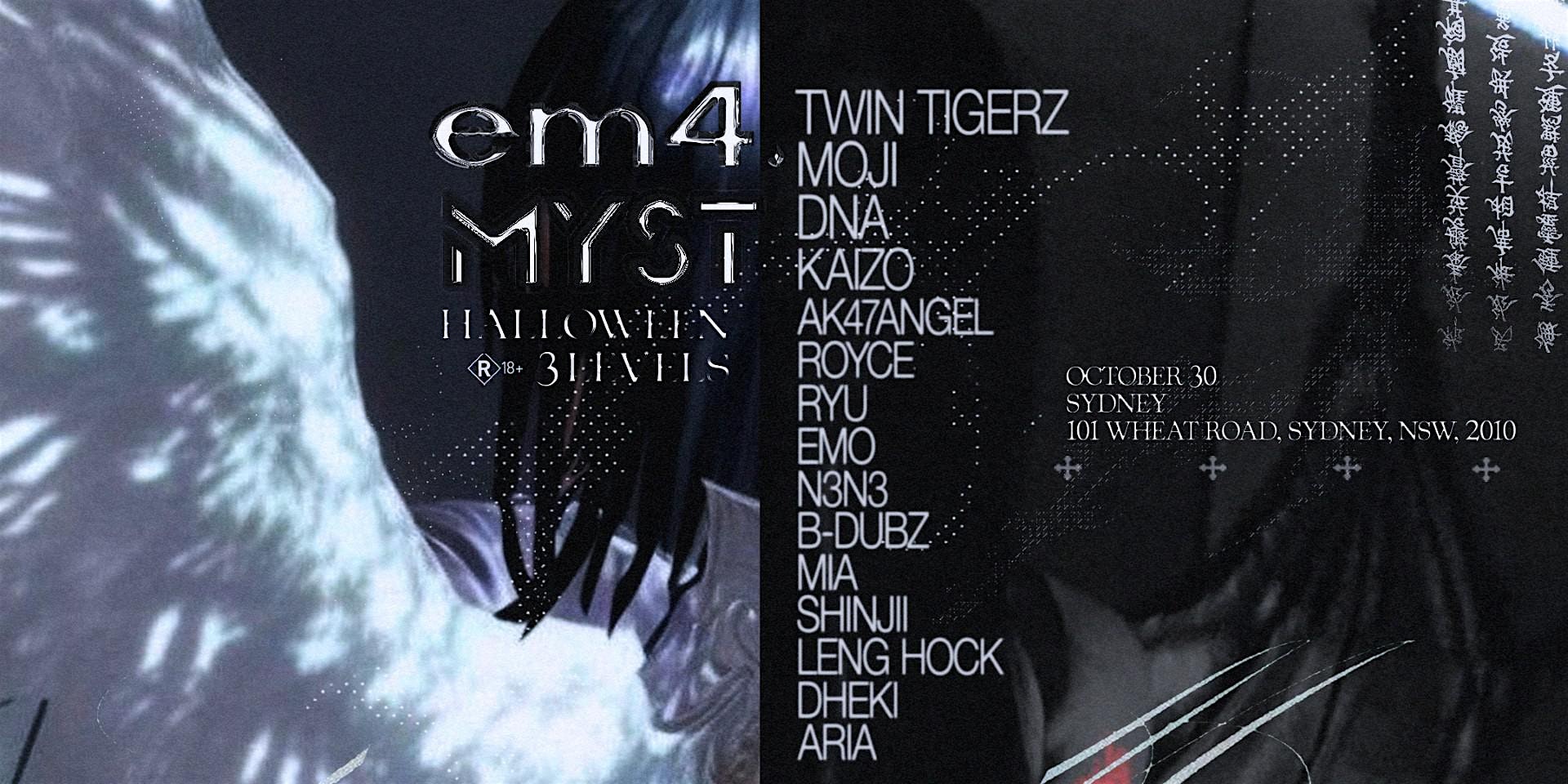em4. X MYST Halloween