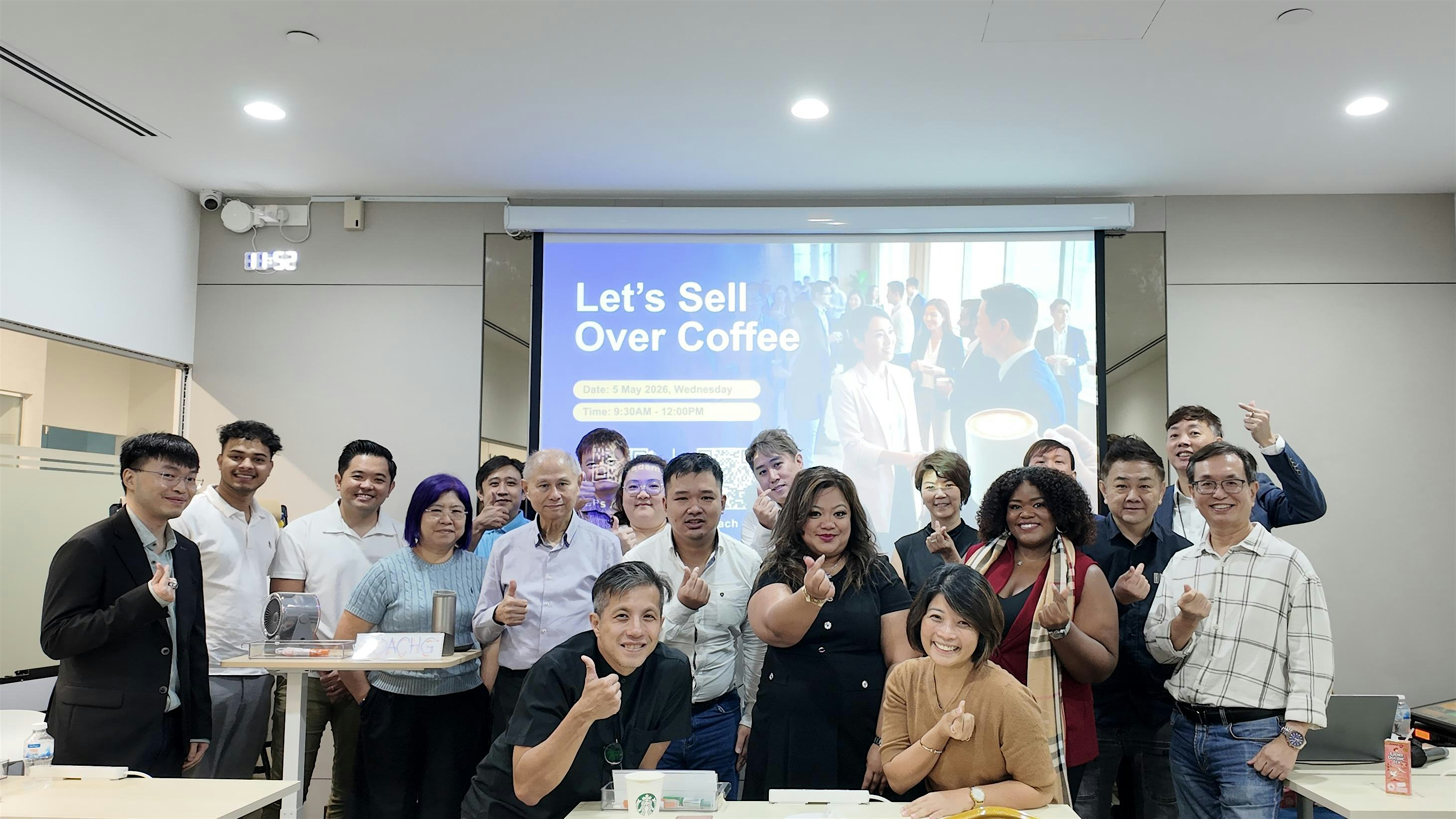 Let's Sell Over Coffee - Singapore Most Unique & Effective Networking Event