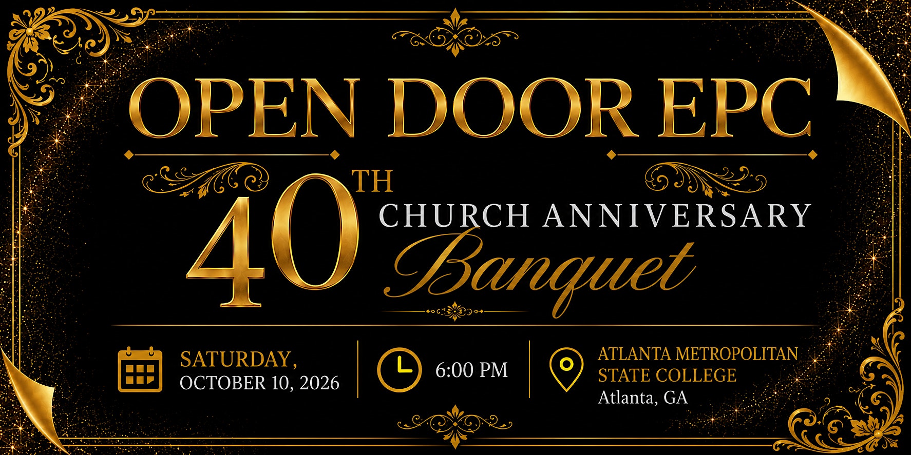 Open Door EPC 40th Anniversary Banquet