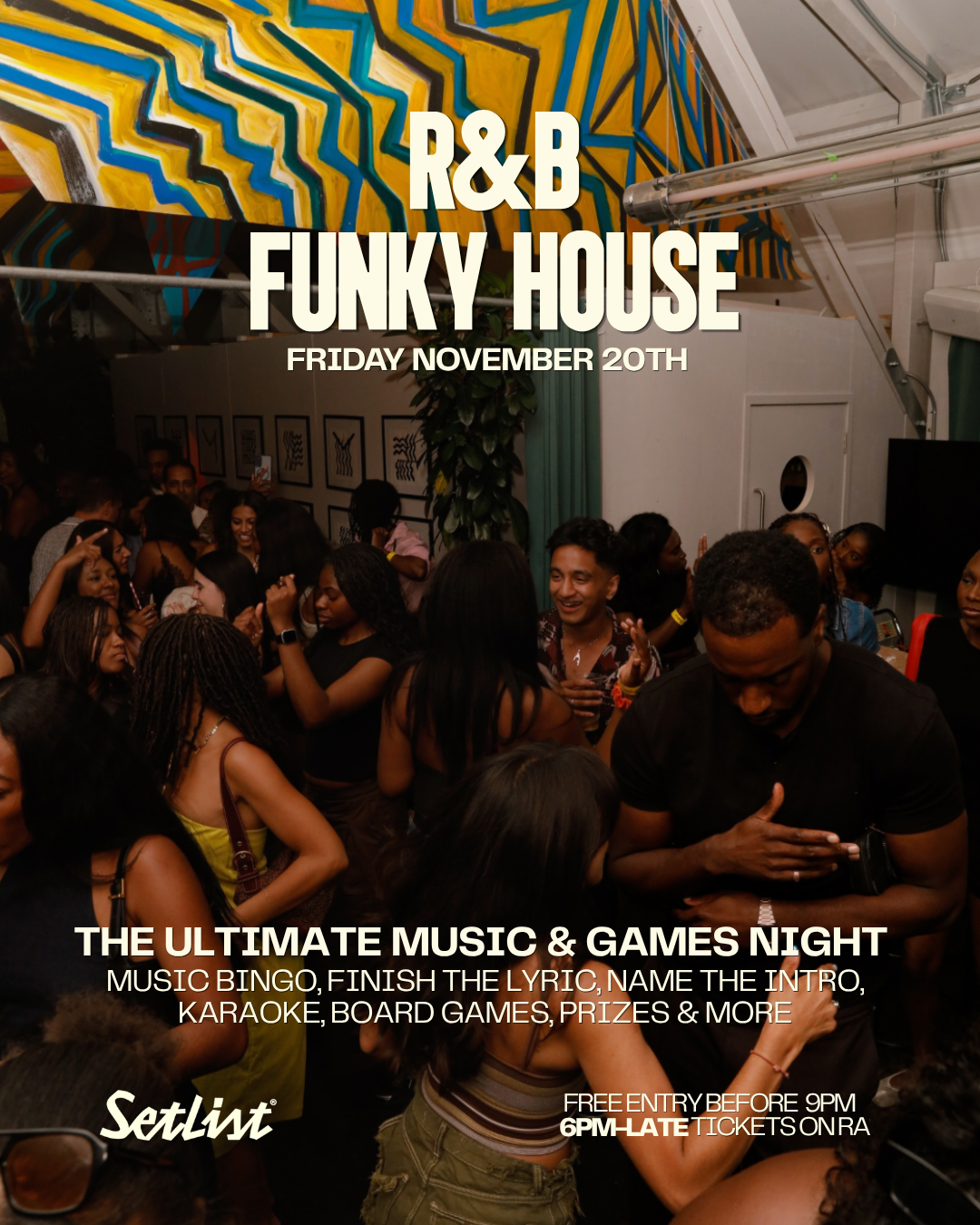 R&B and FUNKY HOUSE NIGHT